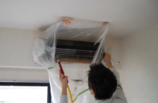 エアコンの洗浄