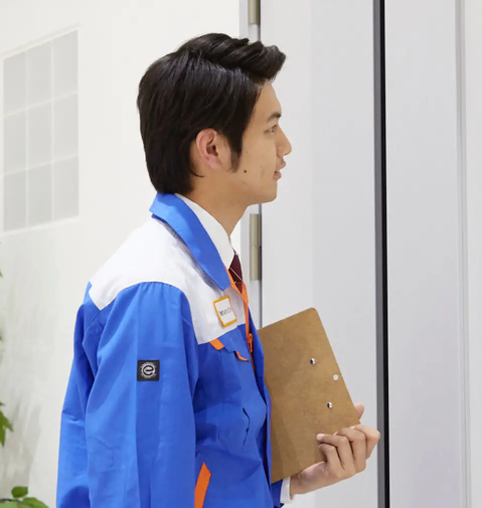 受付当日に駆けつけます