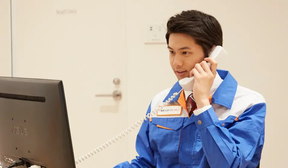 年中無休の万全の修理受付体制