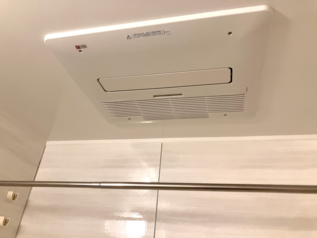 リモコンにエラーが出る浴室暖房乾燥機の交換工事　神奈川県川崎市