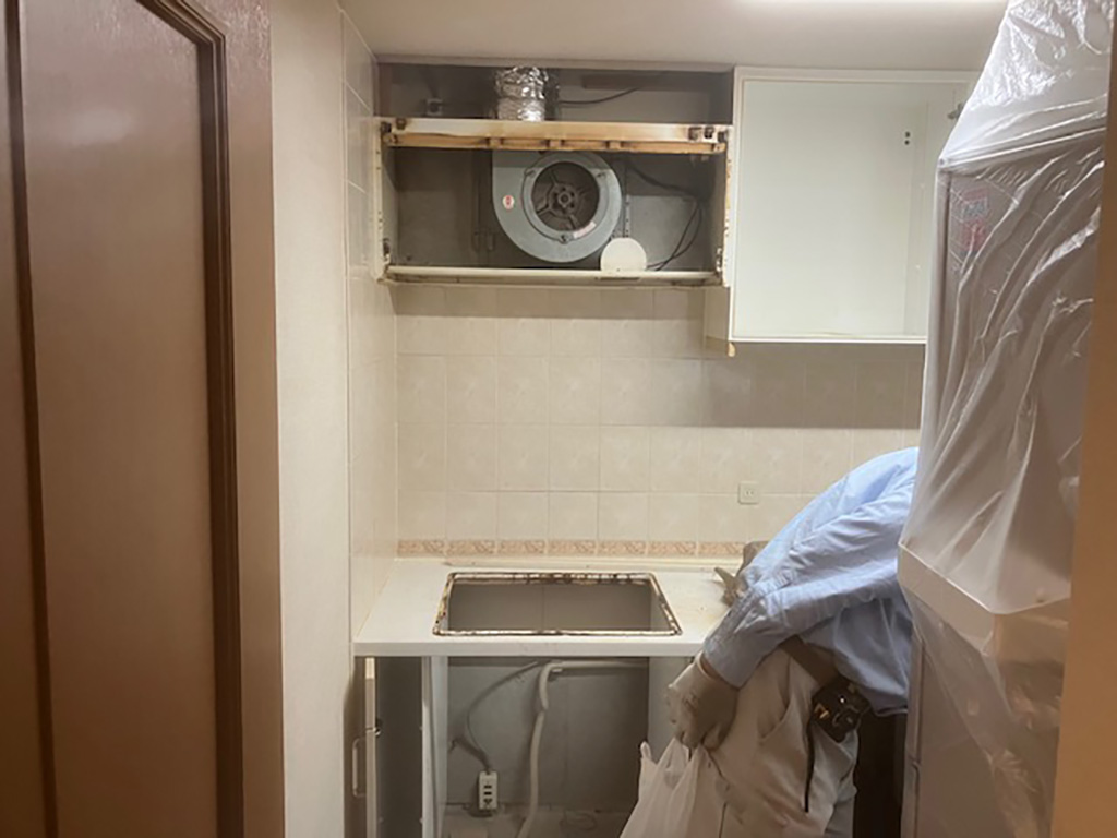 システムキッチンのリフォーム｜シンプルに使えて掃除＆収納しやすい　神奈川県横浜市