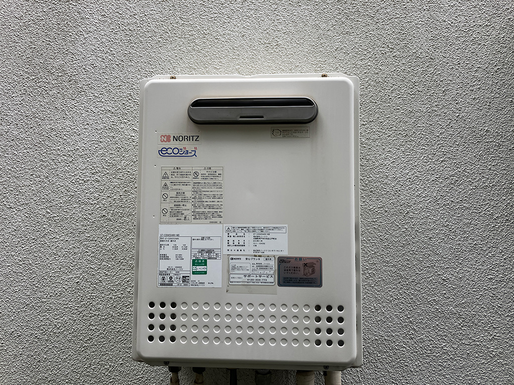 14年半使用のふろ給湯器が壊れる前に「ノーリツ」の後継機種に交換 東京都大田区