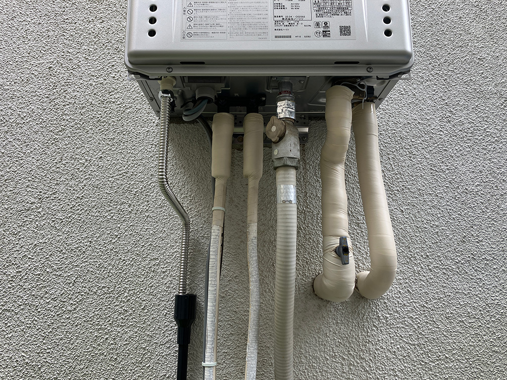 14年半使用のふろ給湯器が壊れる前に「ノーリツ」の後継機種に交換 東京都大田区