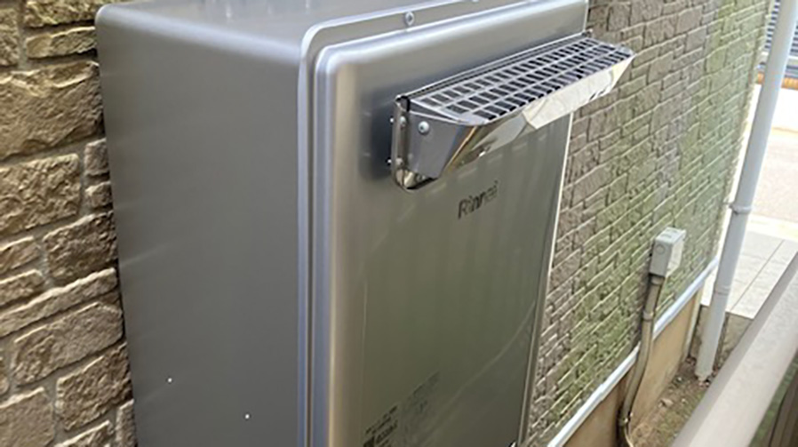 約15年使用の給湯器をエコジョーズに交換！値上がりが続く給湯器は早めの交換がオススメ　横浜市青葉区