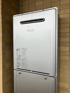 マンションの給湯器(燃焼時間多め)を「リンナイ」のエコジョーズに交換 川崎市宮前区