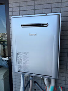 マンションの給湯器(約15年使用)を「リンナイ」のエコジョーズに交換 川崎市宮前区