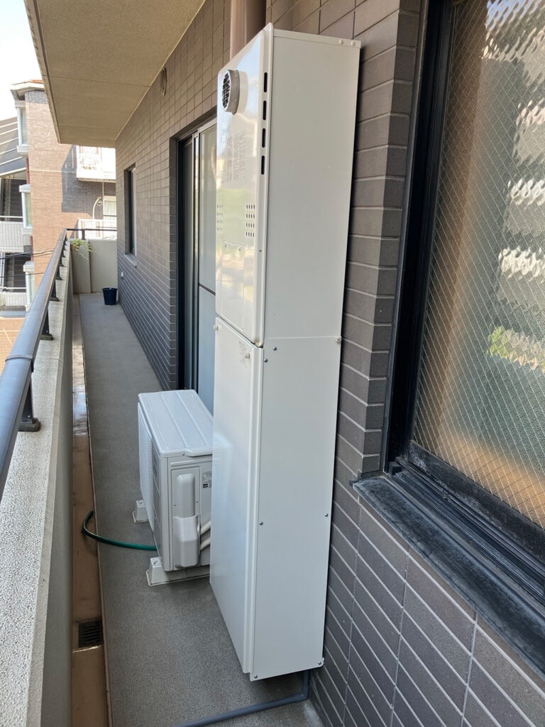 13年使用の給湯暖房機の交換とシステムバスのリフォームを同時に実施 横浜市青葉区