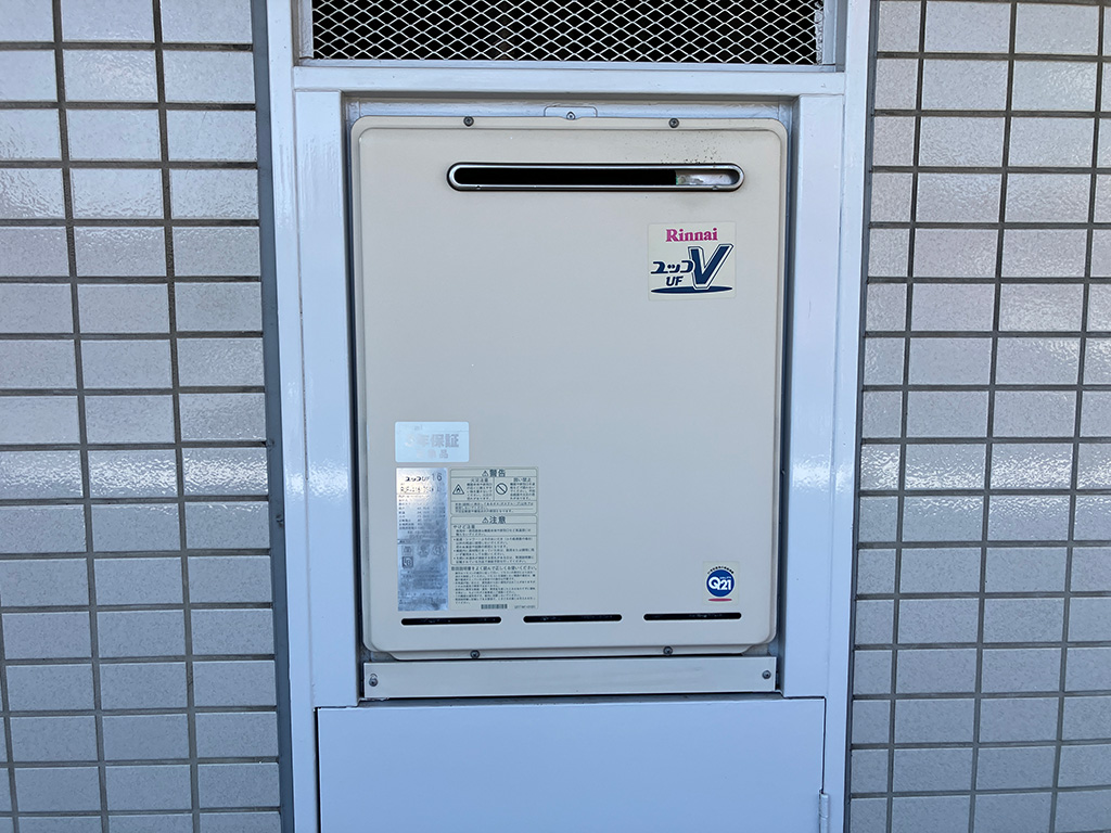 約16年使用の給湯器を後継機種に交換!リモコンが浴室に1つあるタイプに 横浜市港北区