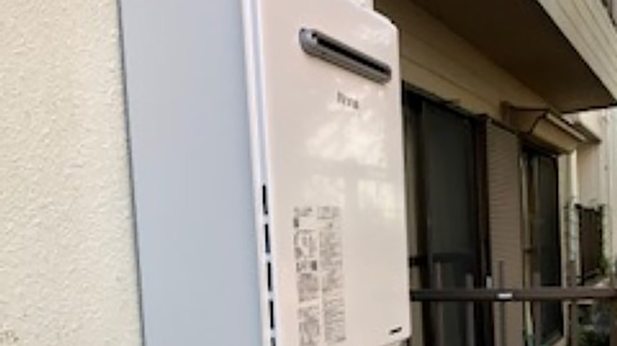 約15年使用の給湯器を不具合が起きる前に交換！予算を抑えて機種を選択　川崎市高津区