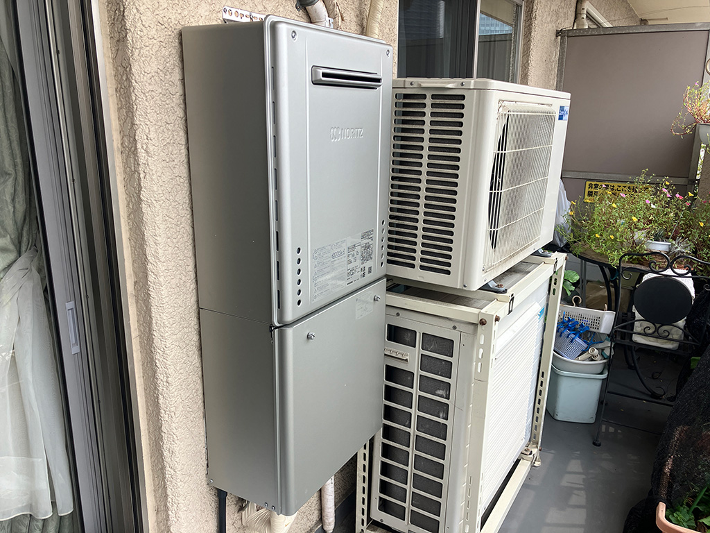 約13年使用の給湯器(エコジョーズ)を交換!東京ゼロエミポイントの活用でおトクに 東京都品川区