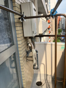 約15年使った給湯専用機を秋までに交換!いつ壊れるかわからない不安を解消 東京都世田谷区