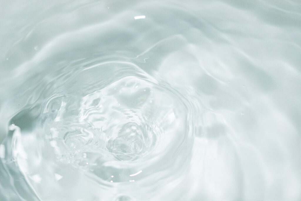 貯められたお湯のイメージ