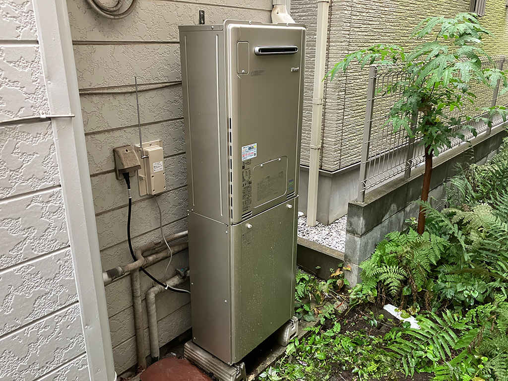 お風呂のリモコンが動かない！給湯暖房機を「リンナイ」のオートタイプに交換　東京都品川区
