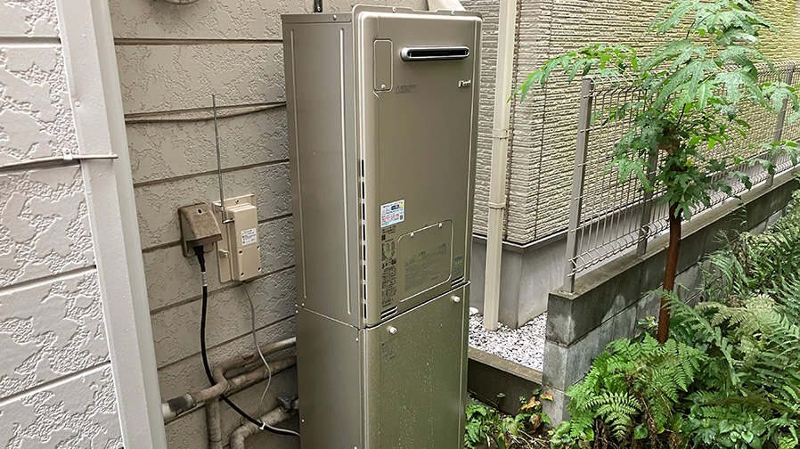 お風呂のリモコンが動かない！給湯暖房機を「リンナイ」のオートタイプに交換　東京都品川区