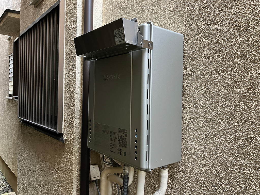 約15年使った給湯器を壊れる前に交換！一人暮らしに合った号数（16号）のエコジョーズに　川崎市中原区
