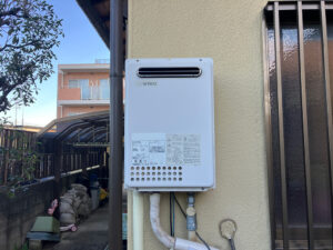 お湯張りが安定しない（途中で止まる）給湯専用給湯器を交換！月々の光熱費を節約できるエコジョーズに　東京都大田区