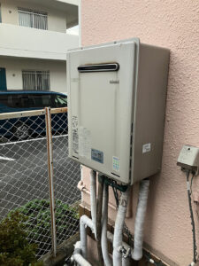 約12年使用の給湯器を不具合が出る前に交換！「リンナイ」の後継機種に　東京都目黒区