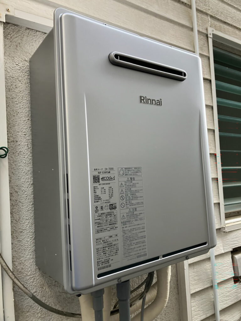 約13年使用の給湯器を不具合が起きる前に交換！月々の光熱費を節約できるエコジョーズに　東京都目黒区