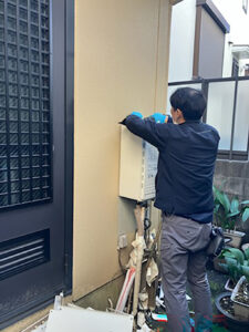 約13年使用の給湯器を交換！不具合が起きる前に交換することで得られる安心感　東京都目黒区