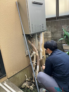 約13年使用の給湯器を交換！不具合が起きる前に交換することで得られる安心感　東京都目黒区