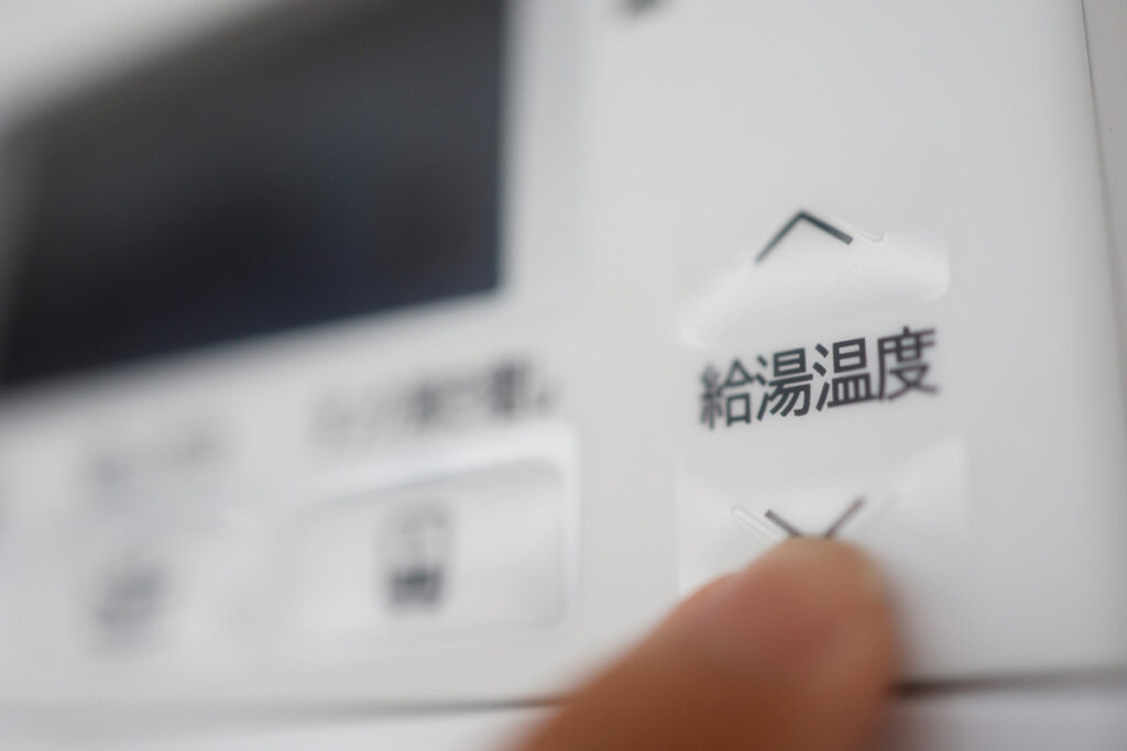 給湯器リモコンのイメージ