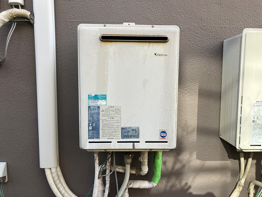 約18年使用の給湯器を壊れる前に交換!月々の光熱費を節約できるエコジョーズに 横浜市港北区
