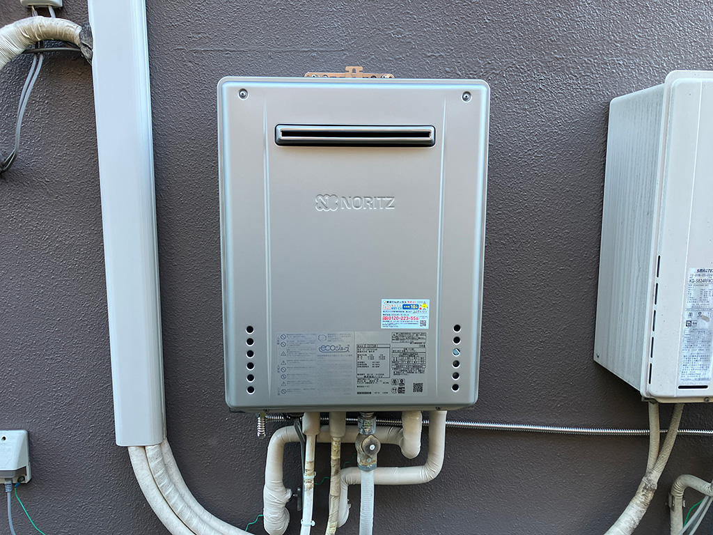 約18年使用の給湯器を壊れる前に交換!月々の光熱費を節約できるエコジョーズに 横浜市港北区