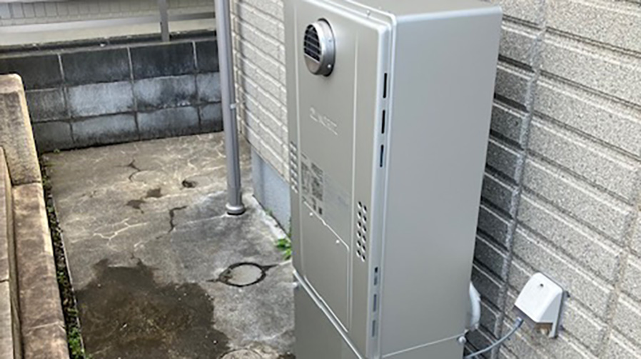 追い焚きや暖房使用時に異音が発生！年末年始に備えて給湯暖房器を交換　川崎市宮前区