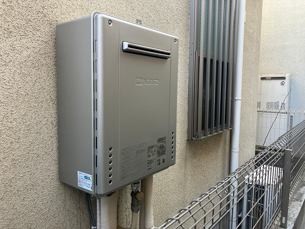 給湯器設置から14年で故障が不安に！給湯器・コンロ・レンジフードをまとめて交換　東京都大田区