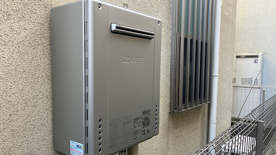 給湯器設置から14年で故障が不安に！給湯器・コンロ・レンジフードをまとめて交換　東京都大田区