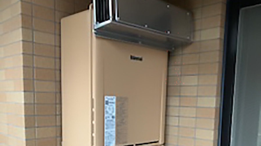 特注色指定のマンションで給湯器を交換！13年経過を機にエコジョーズへ　横浜市都筑区