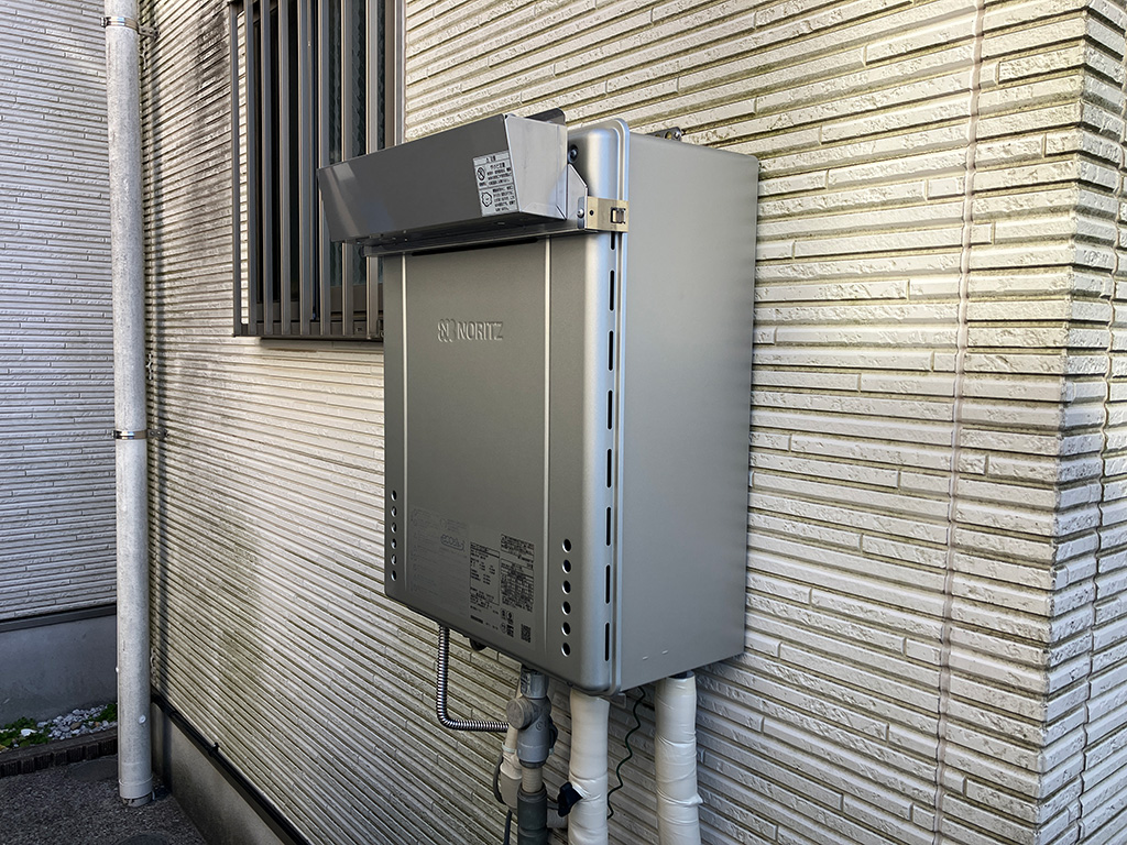 浴槽ふろアダプターの水漏れ解決！給湯器を24号から20号へ交換　横浜市港北区