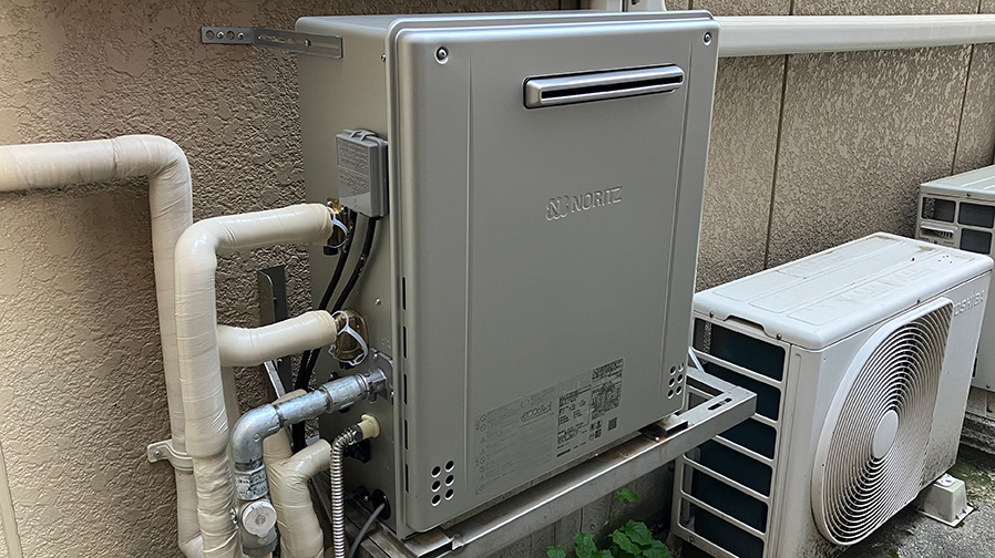 配管の劣化もスッキリ！補助金を活用し給湯器とコンロを同時交換　東京都品川区