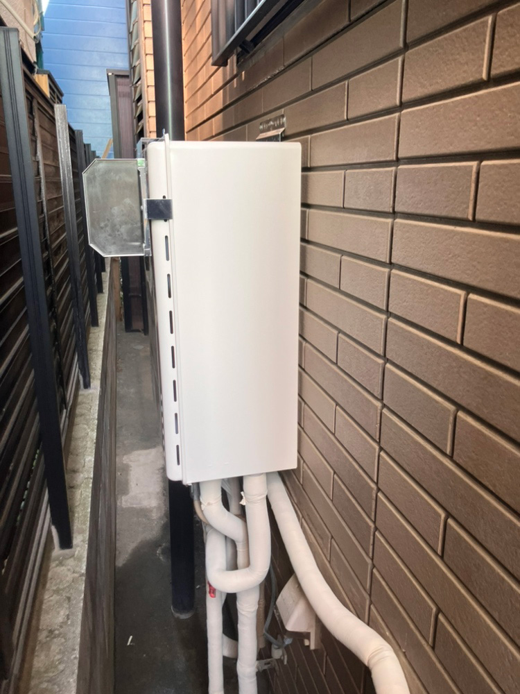 お湯はりができない時がある！設置環境に合わせてノーリツの給湯器を交換　東京都目黒区