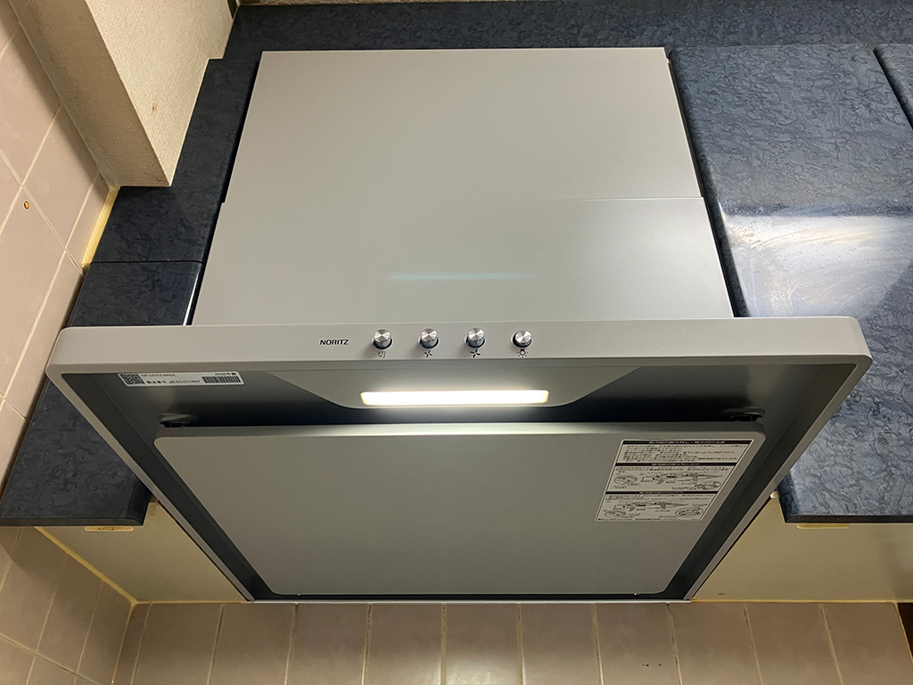 「点火しても火が消える」コンロの不具合を解消!換気扇・水栓との3点同時交換 横浜市保土ケ谷区