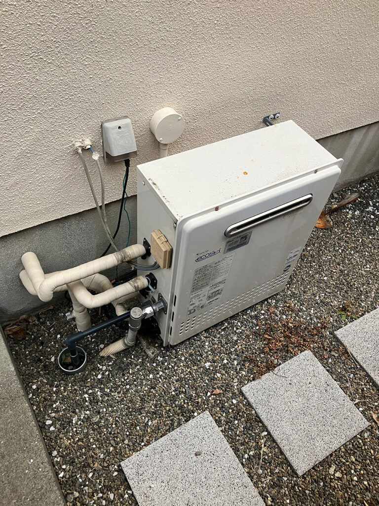「故障する前に!」15年経過した給湯器を使い勝手が変わらない後継機種に交換 横浜市青葉区
