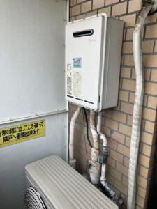 故障が心配な10年目の給湯器をメーカー値上げ前に後継機種へ交換　横浜市青葉区