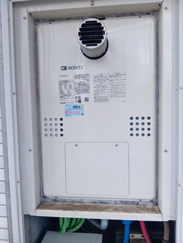 リモコンにエラー760!突然お湯が出なくなった23年目の給湯暖房機を交換 東京都世田谷区
