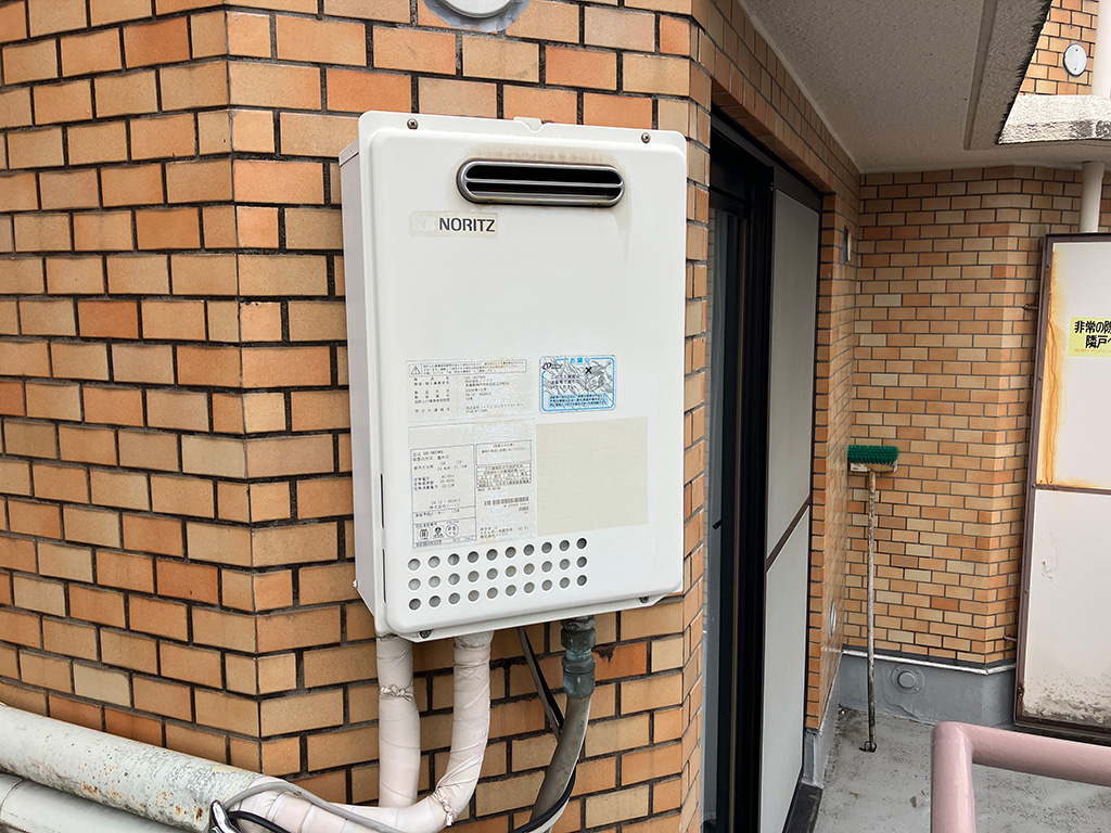 交換のタイミングを逃していた17年目の給湯専用機!光熱費を抑えるエコジョーズへ交換 川崎市中原区