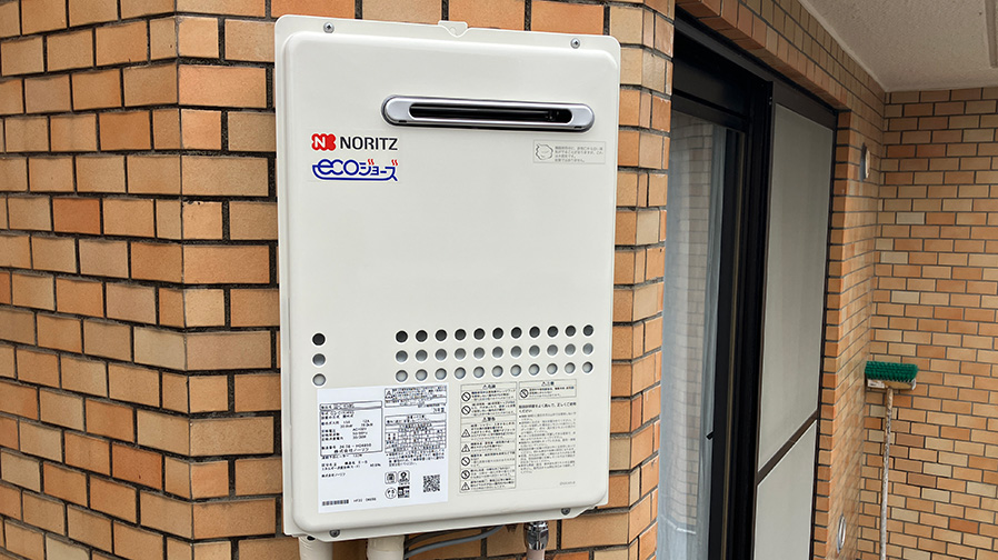 交換のタイミングを逃していた17年目の給湯専用機！光熱費を抑えるエコジョーズへ交換　川崎市中原区