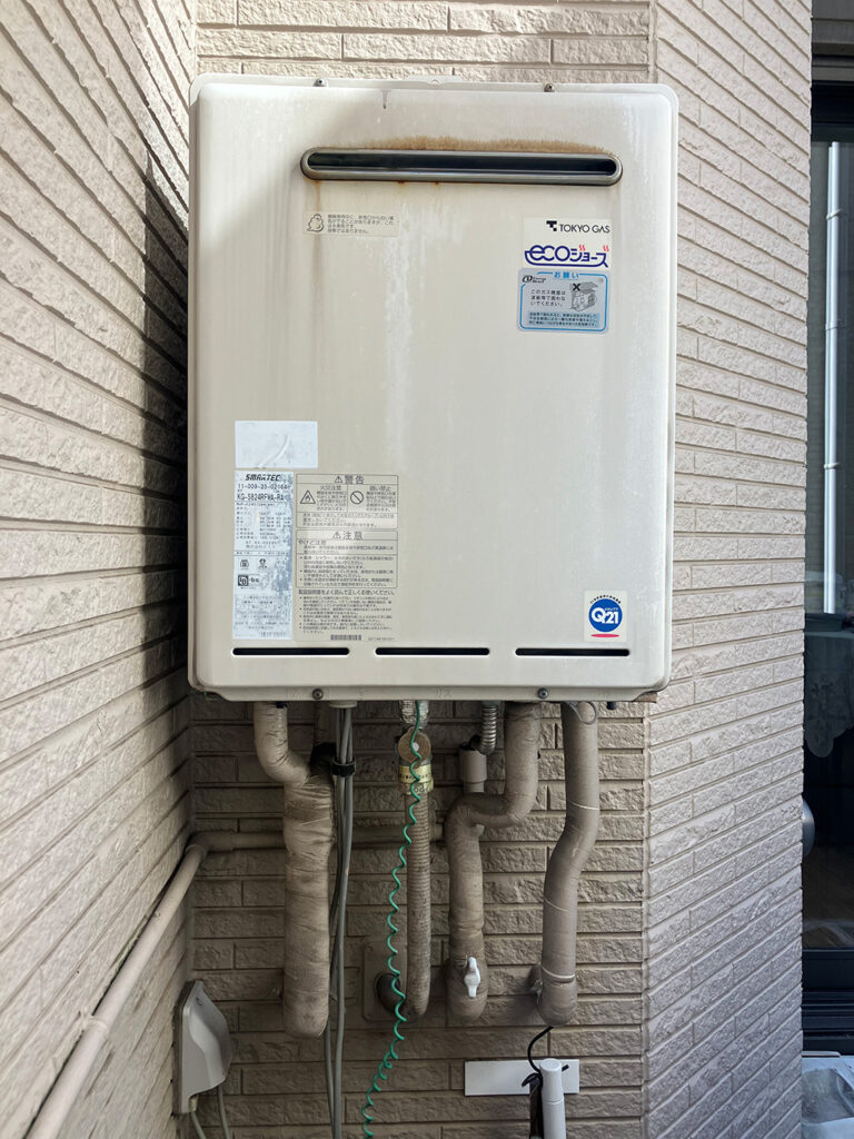 東京ゼロエミポイントを活用!故障リスクが高い19年目の給湯器を交換 東京都目黒区