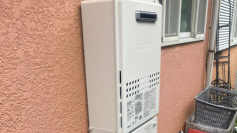 エラー140でお湯が出ない！20年お使いの台所用の給湯専用機を交換　横浜市青葉区